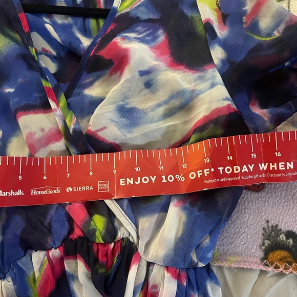 Royal Blue Multi Maxi Dress - Picture 4 of 4